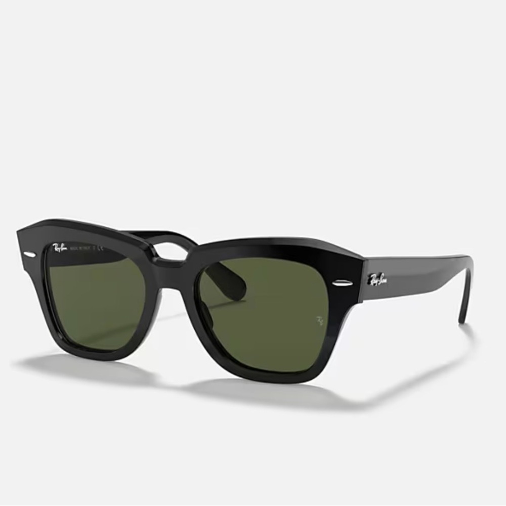 Ray-Ban State Street Sunglasses in Black NWT